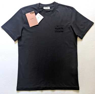 Miu miu black t-shirt - Gem