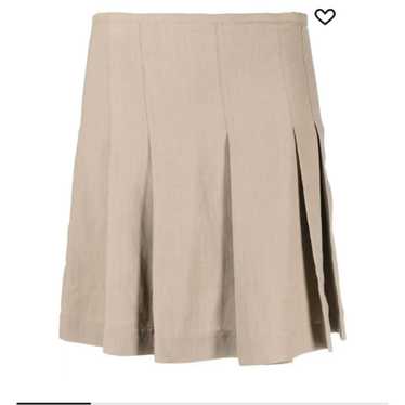 ミニスカート BRUNELLO CUCINELLI BROWN WOOL MINI SKIRT Brunello Cucinelli Brown Wool Mini Skirt | italist | REVERSIBLE