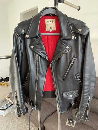 666 mens leather jacket - Gem