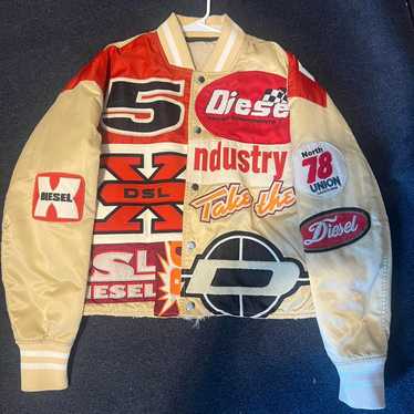 vintage diesel テディジャケット バーシティジャケット Diesel diesel varsity jacket - Gem