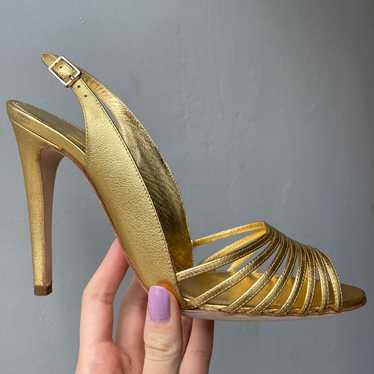 上品ゴールド★SS25 new★【Sergio Rossi】Godiva-Sandals Gold 上品ゴールド☆SS25 new☆【Sergio Rossi】Godiva-Sandals Gold