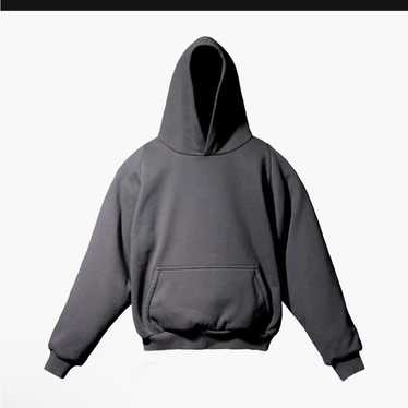 【Yeezy Gap Engineered By Balenciaga】 Logo Hoodie Dark Grey Yeezy Gap Logo Hoodie Dark Grey | Hype Clothinga