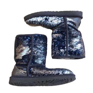 blue sequin ugg