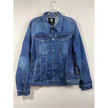 E Denim Lined Jacket | Dark blue | G-STAR® JP