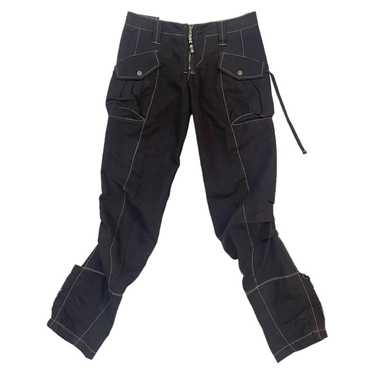 Vintage Marithe Francois Girbaud Parachute Black Pants Lots