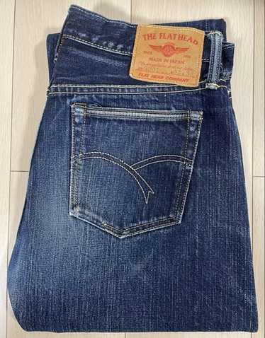 パンツ flat head No.3007 W36 L36 THE FLAT HEAD ザフラットヘッド 2015 20 OZ デニム パンツ