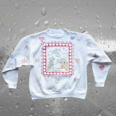 トップス vintage spumoni thrift find of the day🐱vintage spumoni cat crewneck🏆grail