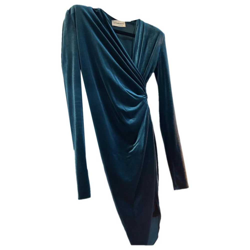 【Alexandre Vauthier】ベルベットミニドレス ALEXANDRE VAUTHIER One-shoulder ruched stretch-velvet mini