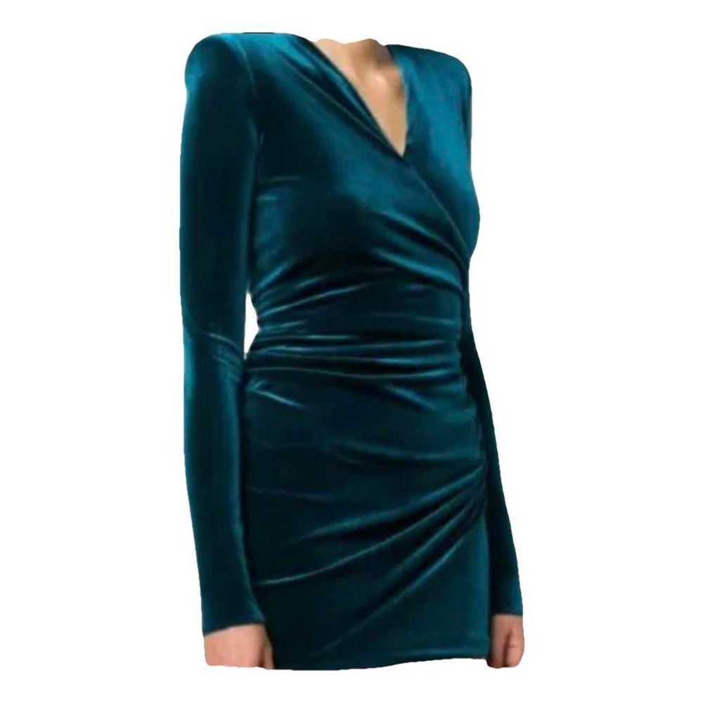 Alexandre Vauthier Velvet mini dress