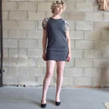 ワンピース alexander mcqueen FW24 Ribbed knit dress (798352Q1BAQ 1000) Alexander McQueen Ribbed Knit Dress Alexander McQueen
