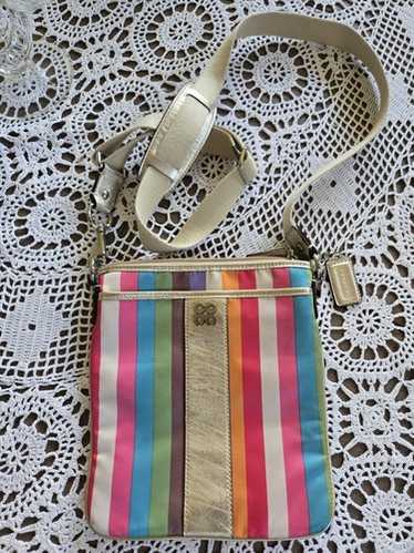 バッグ COACH Julia Leather Shoulder Bag 2way Coach Julia Leather 2Way Shoulder Bag White Embossed Logo