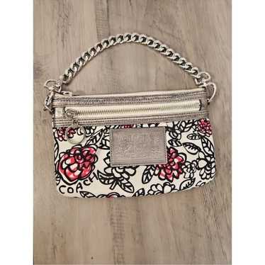 coach graffiti poppy pouch - Gem