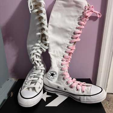 Converse knee high white - Gem