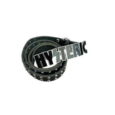 Hysterics】black military studs belt
