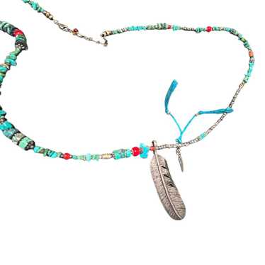 goa vintag necklace フェザー ネックレス lgb gunda goa vintag necklace フェザー ネックレス lgb gunda 00s
