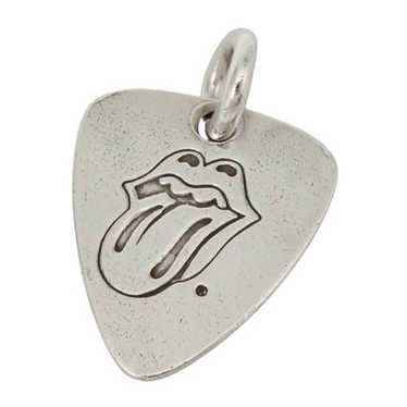 アクセサリー CHROME HEARTS Lips & Tongue Guitar pick Chrome hearts lip tongue - Gem