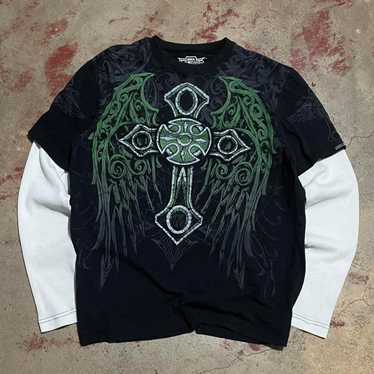 Mma elite winged cross - Gem