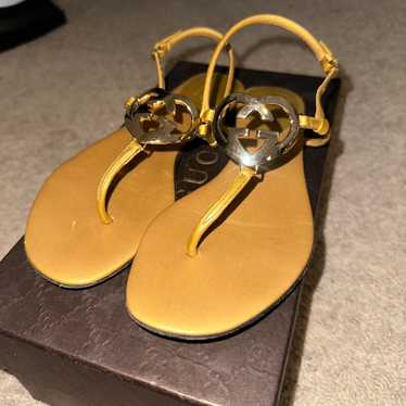 Gucci gold sandals size - Gem