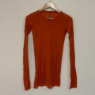 【関税込み】Rick Owens オレンジ Baseball スウェットシャツ RICK OWENS - TOPS - Rick Owens