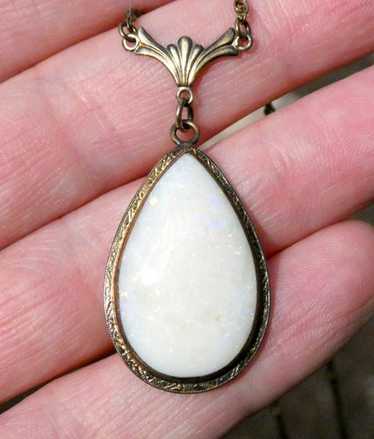 Vintage opal and 12k - Gem
