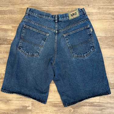 ダ*ン様 SOLO SEMORE buggy Denim Pants Solo Semore Jeans Sz 28X29 Baggy Heavy Duty NEW Jeans Made