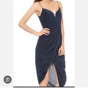 Zimmermann navy silk dress - Gem