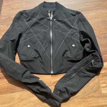 ジャケット・アウター Rick Owens archive Cropped jacket Rick Owens Archive Brut Leather Hybride Jacket (XS) – Dolce