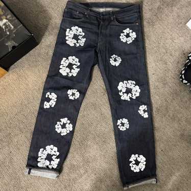 Rare* Denim Tears Embroidered Indigo Wash (Size 34/34) | eBay