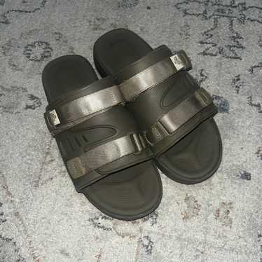 SUICOKE スイコック　グログランダブルストラップ　別注　オリーブ 8f82f1597dfca954ad3d3e96433323