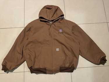 Carhartt J131 BRN Men's Brown Thermal Lined Duck Hooded