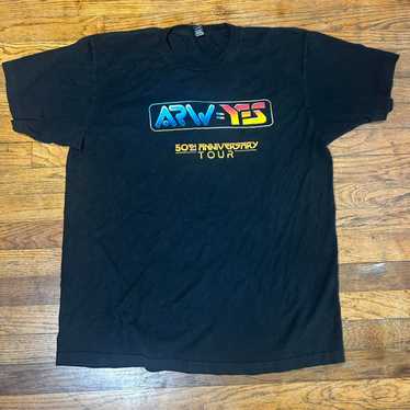 90s 『yes』 tour T black fade XL USA Yes band t shirt - Gem