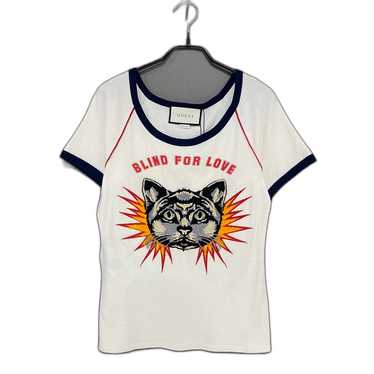 グッチ　Tシャツ　10A ネコ　Black cat ミケーレ グッチ Tシャツ 10A ネコ Black cat ミケーレ - メルカリ