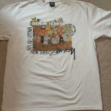 Denim tears white t - Gem