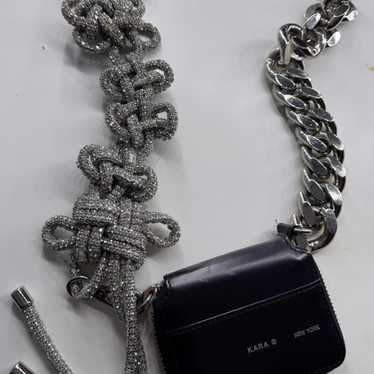KARA チェーンバッグ シルバー Kara Ufo チェーンメイル ショルダーバッグ | シルバートーン
