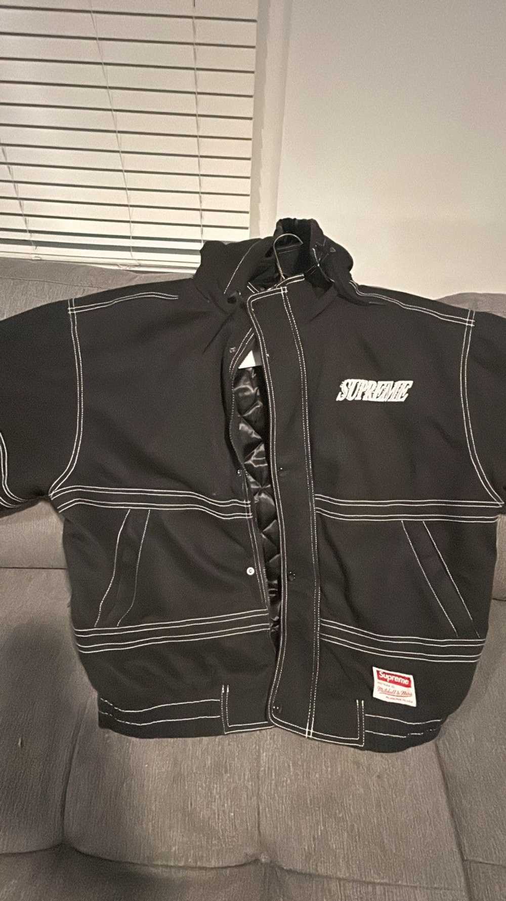 Mitchell & Ness × Supreme Supreme Twill Stadium Jacket
