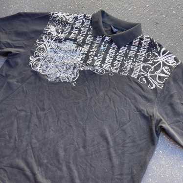 affliction graphic t-shirt sk8 y2k frame - メルカリ