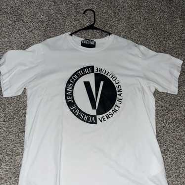 Versace cotton t-shirt white - Gem