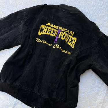 American Cheer Power / Wool Leather Varsity Jac