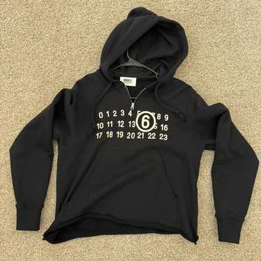 Maison margiela hoodie black - Gem