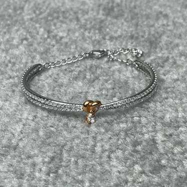 Swarovski Lifelong Heart クリスタル ハート バングル Amazon | Swarovski スワロフスキー Lifelong Heart クリスタル