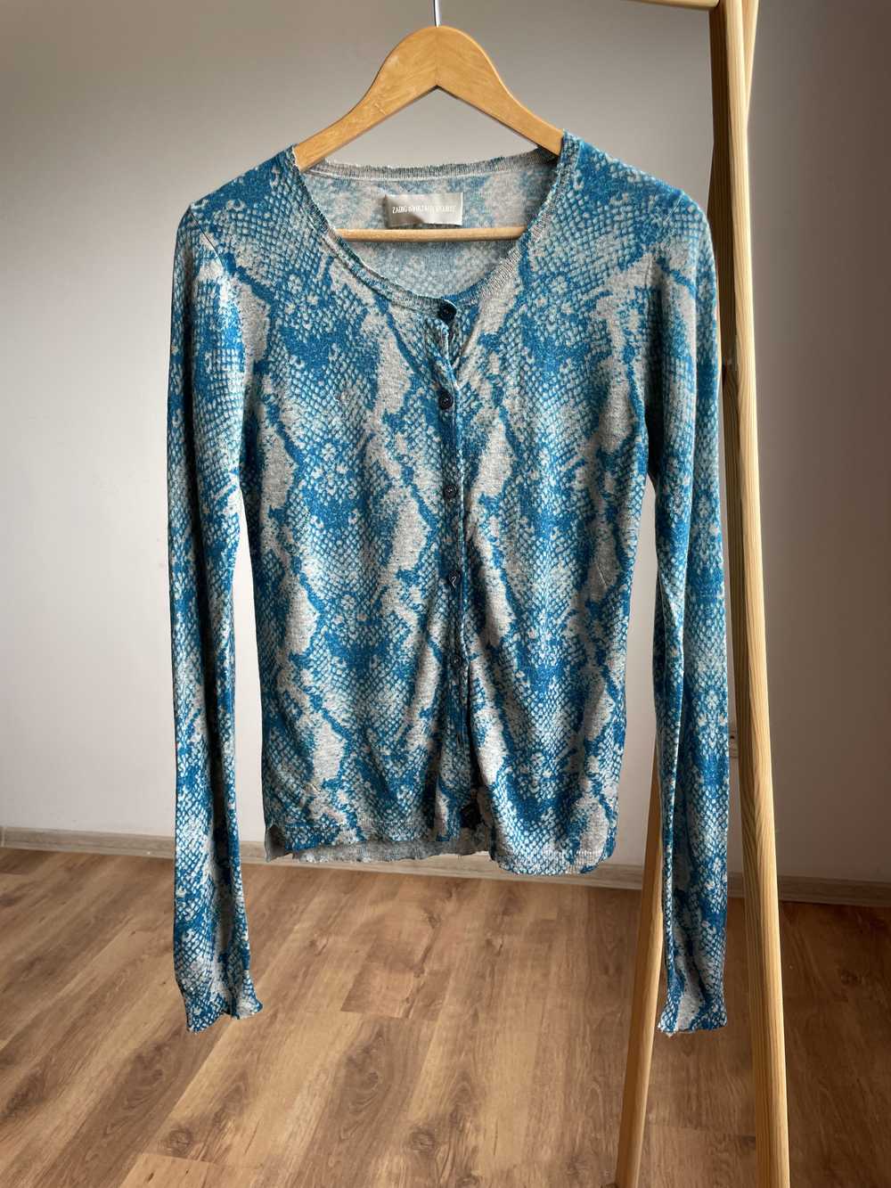 Zadig & Voltaire Zadig & Voltaire Deluxe Womens Ninon Print Cashmere Cardigan