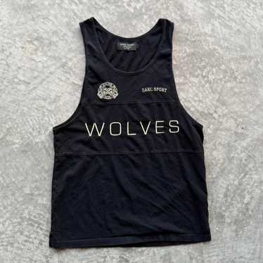 トップス Darc Sport GYM VINTAGE MUSCLE TEE BLACK Mens Darc Sport Wolves Gym Premium Vintage Tommy Muscle Tee