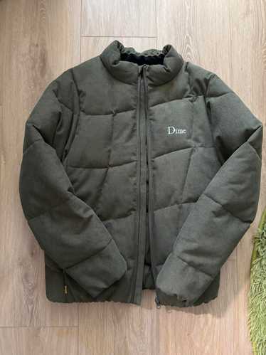 DIME PUZZLE TWILL JACKET - CHARCOAL – Holistic Skateshop