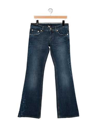 デニム・ジーパン Versace Denim Wide-Leg Jeans VERSACE(ヴェルサーチェ) デニム・ジーパン(レディース) - 海外