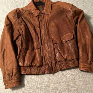 FIDELITY M43 ジャケット/ oldjoe reddish brown Fidelity Leathers Boston Cafe Motorcycle Jacket Ladies 14