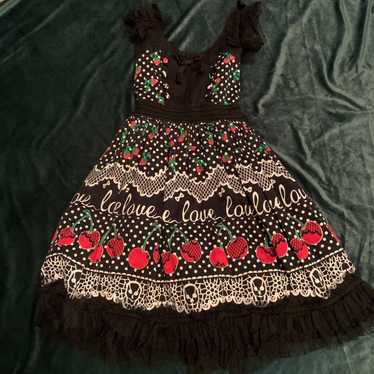 Hell bunny black red - Gem