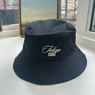 KITH】 NYLON BUCKET HAT / NAVY ［新品・未使用］ 帽子