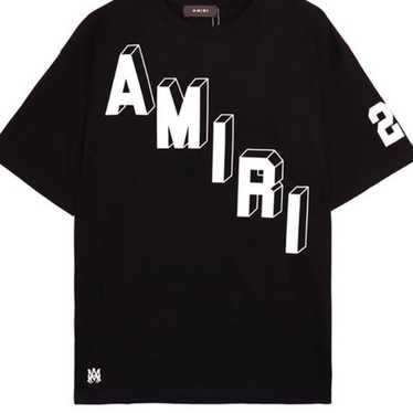 Amiri mens black t - Gem