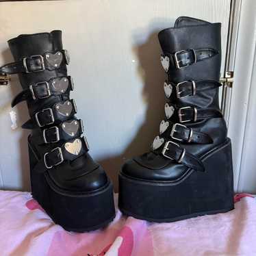 Demonia heart boots - Gem