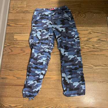 Supreme Cargo Pant Blue Camo Men's - SS21 - US